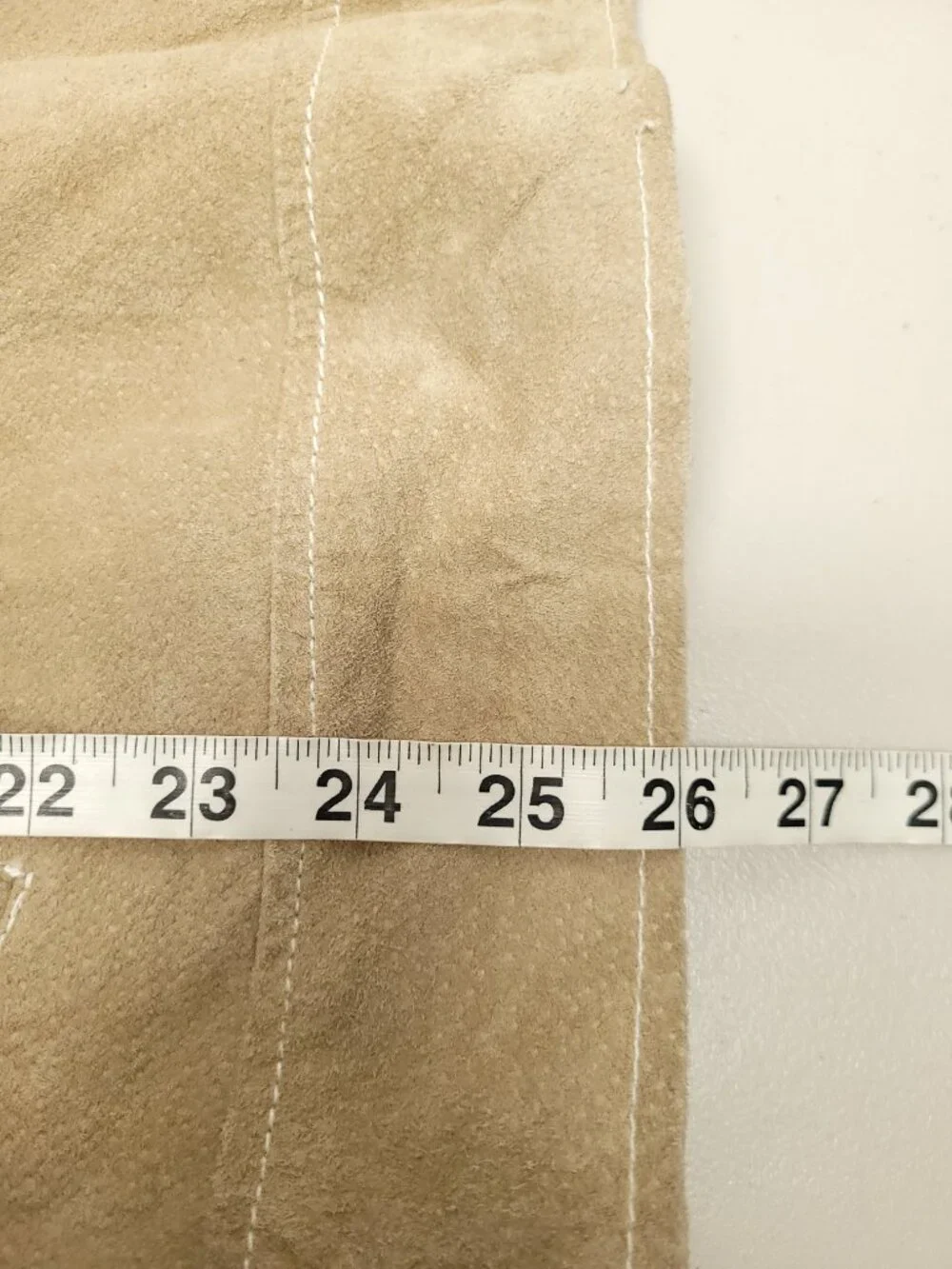 Wilsons Leather M. Julian Jacket Size M Tan Suede Leather Zip Up